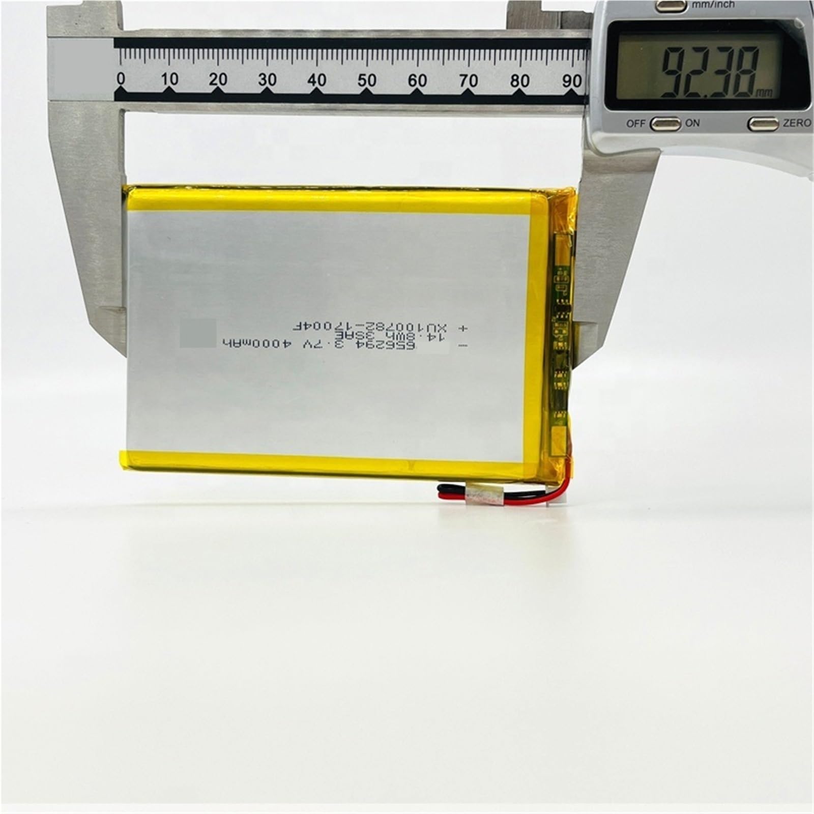 656294 3,7 V 4000 mAh 1 Unidad