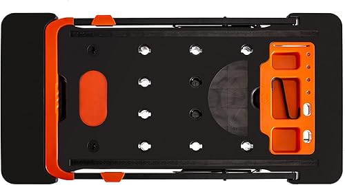 Miniatura 6 de Banco de trabajo portátil multifuncional plegable 7 en 1 con 4 ruedas, plataforma de trabajo, andamio, carretilla, caballo de sierra, enredadera de