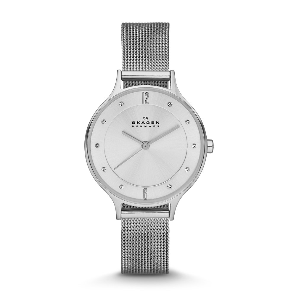 Skagen Stainless Steel Anita Analog Silver Dial Women Watch-Skw2149I, Silver Band (B00QRWZ1HM) Amazon Price History, Amazon Price Tracker