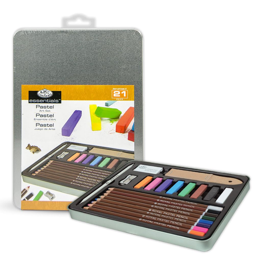Royal & Langnickel Pastel Pencil Art Set W/Tin