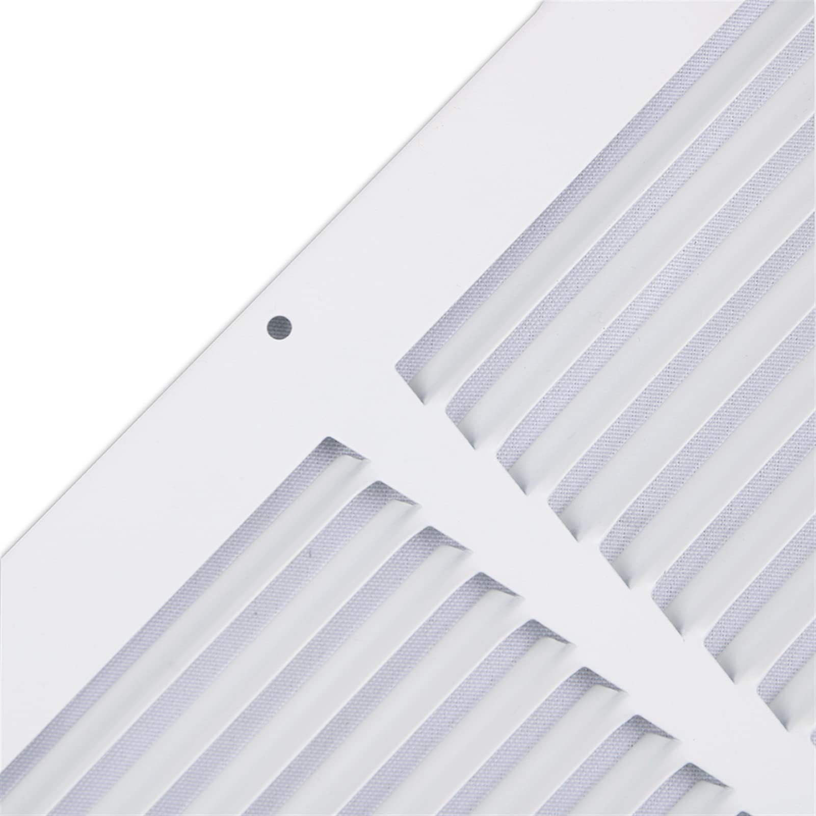1 0PCS W24 x h16 Acero Blanco Retorno de Aire Rejilla de Aire ventilación ventilación Techo Cubierta de Techo Registro de Aire Registro ventilación Rejillas rectangulares
