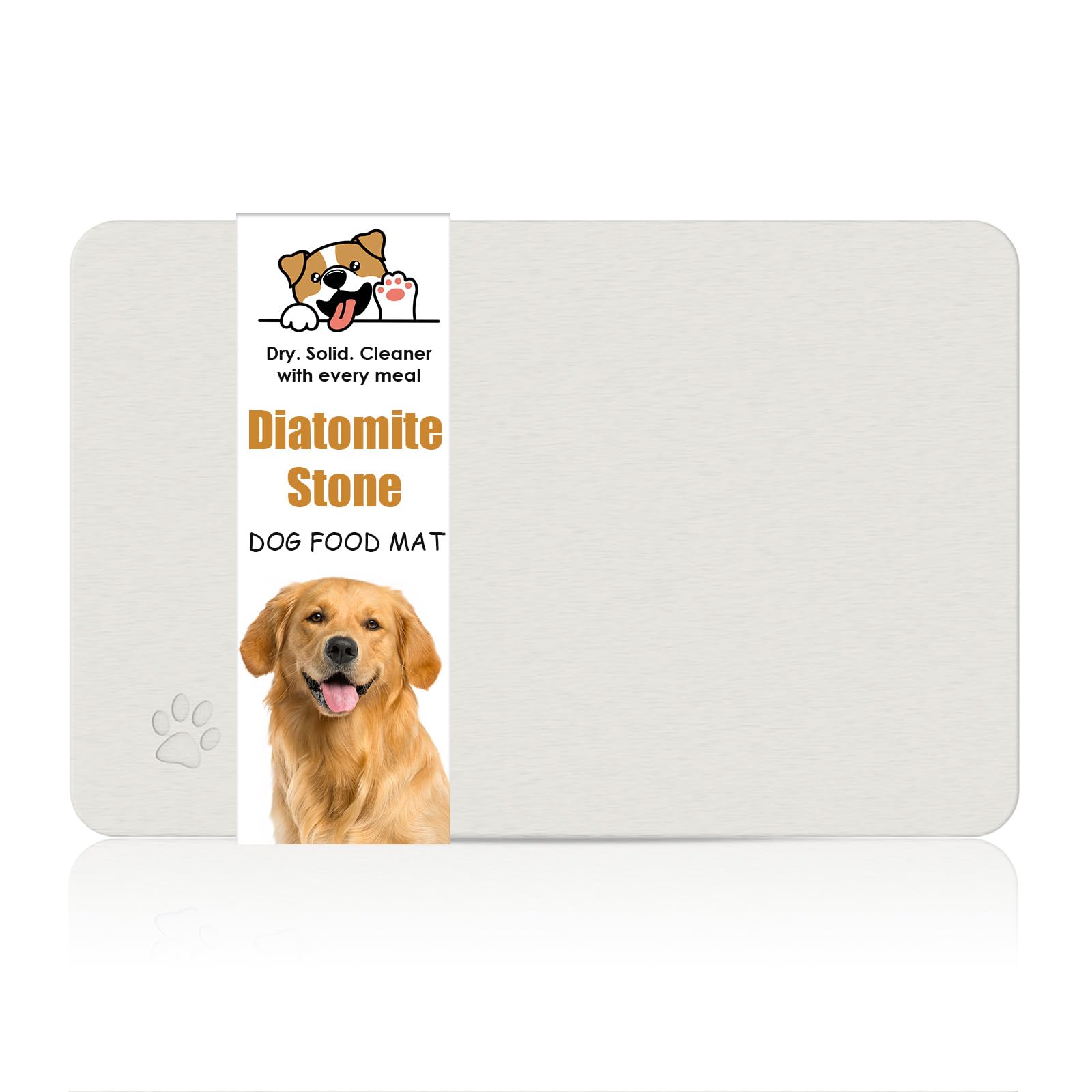 NAVKONY Diatomite Stone Pet Feeding Mat