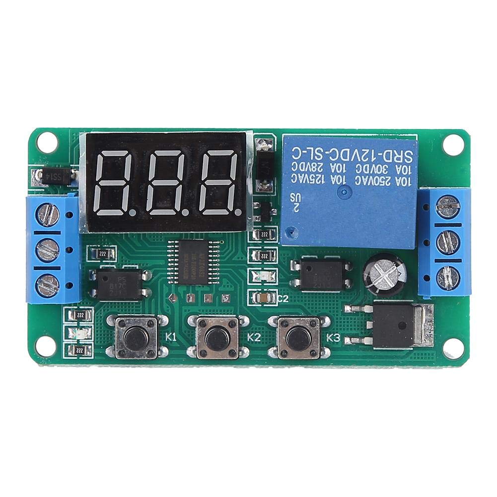 Modulo Elettronico Per Fai Da Te Modulo Relè Timer A Ritardo 12V - Per Automazione, Controllo Luci, Ventole, Senza Custodia, Nuovo Modulo Relè 12V Senza Custodia - Foto 7