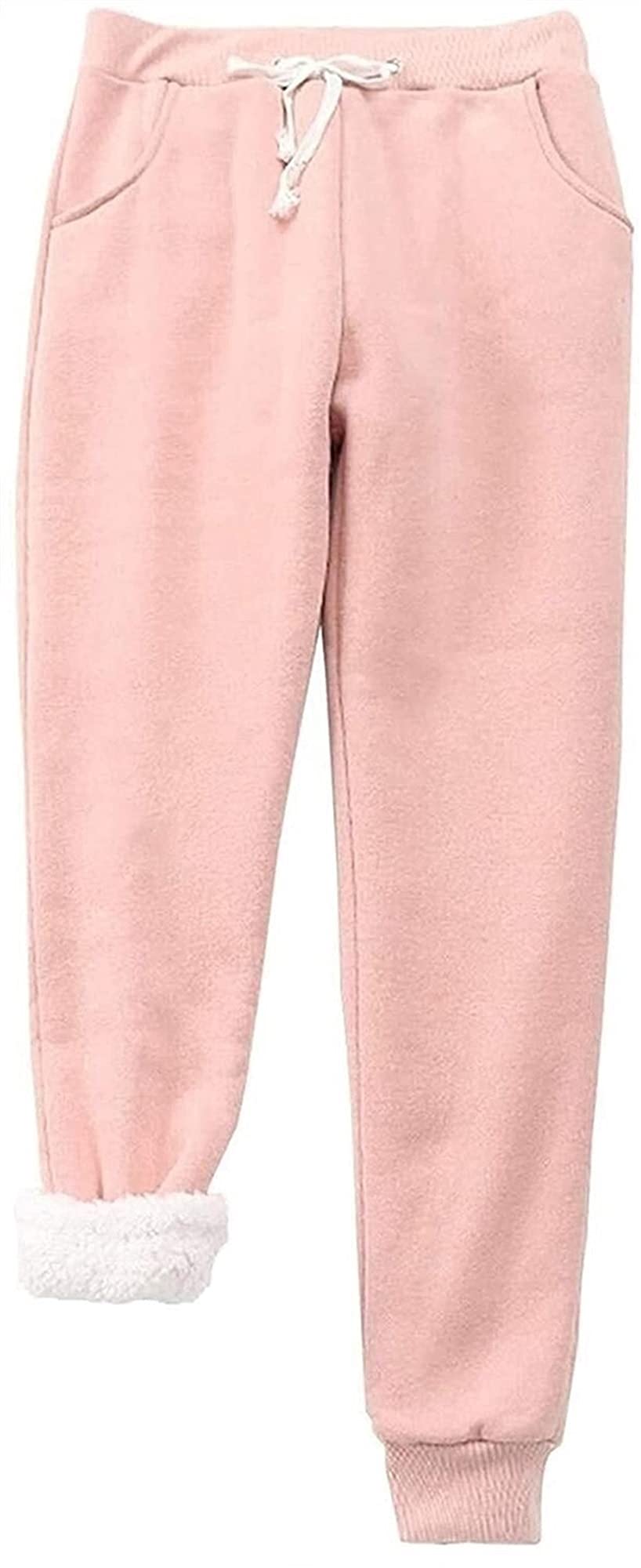 Pantalons De Survêtement Pour Femmes Pantalons De Jogging Pantalons De Sport Avec Intérieur Polaire Pantalons Longs Pantalons D'entraînement Chauds Pour Femmes, Hiver, Sport, Loisirs