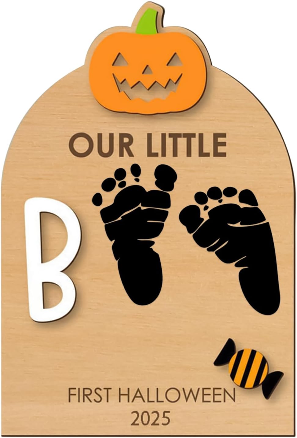 Hand Kit - Footprint Keepsake Set, Craft Kit with Ink, Hand Ornament with Easy Impressions, Memory Supplies, Precious Kits for Preserving Memories During Holidays Celebrations
