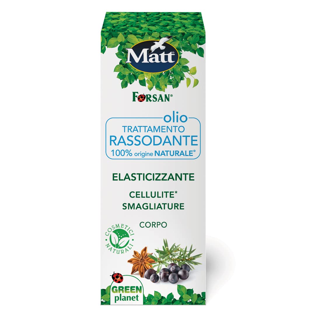 La Tradizione Erboristica Forsan - Olio Trattamento Rassodante – 100% Origine Naturale - 100 ml