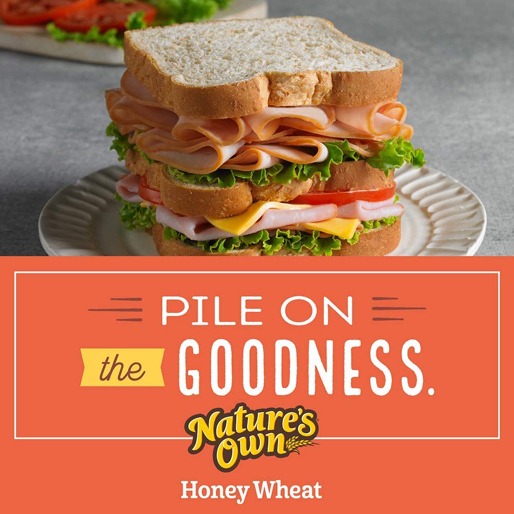 Natures Own Honey Wheat Honey Wheat Sandwich Bread 20 oz Loaf — view 10