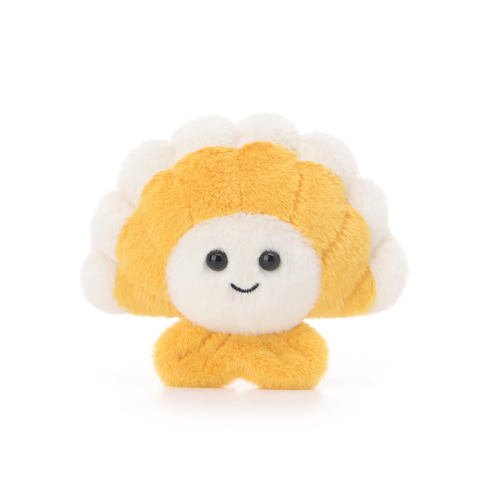 Apricot Lamb Clever Scallop Plushies Stuffed Animals for Baby Girl and Boy Soft Cute Plush Toys for Kids 5.1 Inches - Image 3