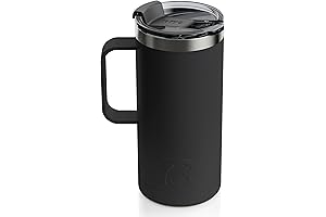 RTIC Travel Coffee Cup, Handle, 16 oz
