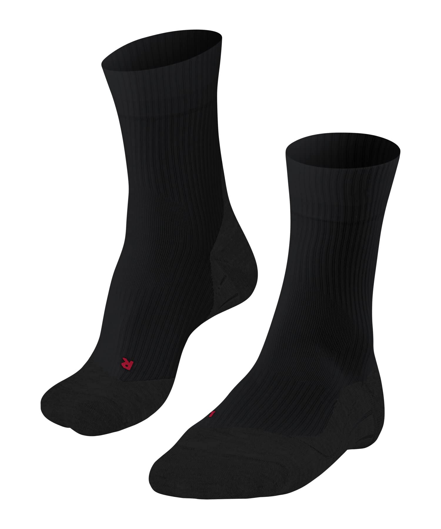 FALKE Men's TE4 M So Cotton Anti-Blister 1 Pair Tennis Socks, Black 3000, 9.5-10.5