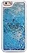 Dynamic Quicksand Glitter Phone Case Cover For iPhone 6S / 6 - Blue Pumpkin Car