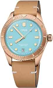 Amazon.com: Oris Divers Sixty-Five Cotton Candy Automatic Bronze