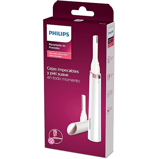Aparador de Pelos Faciais Feminino Philips HP6389/00 - Pilha