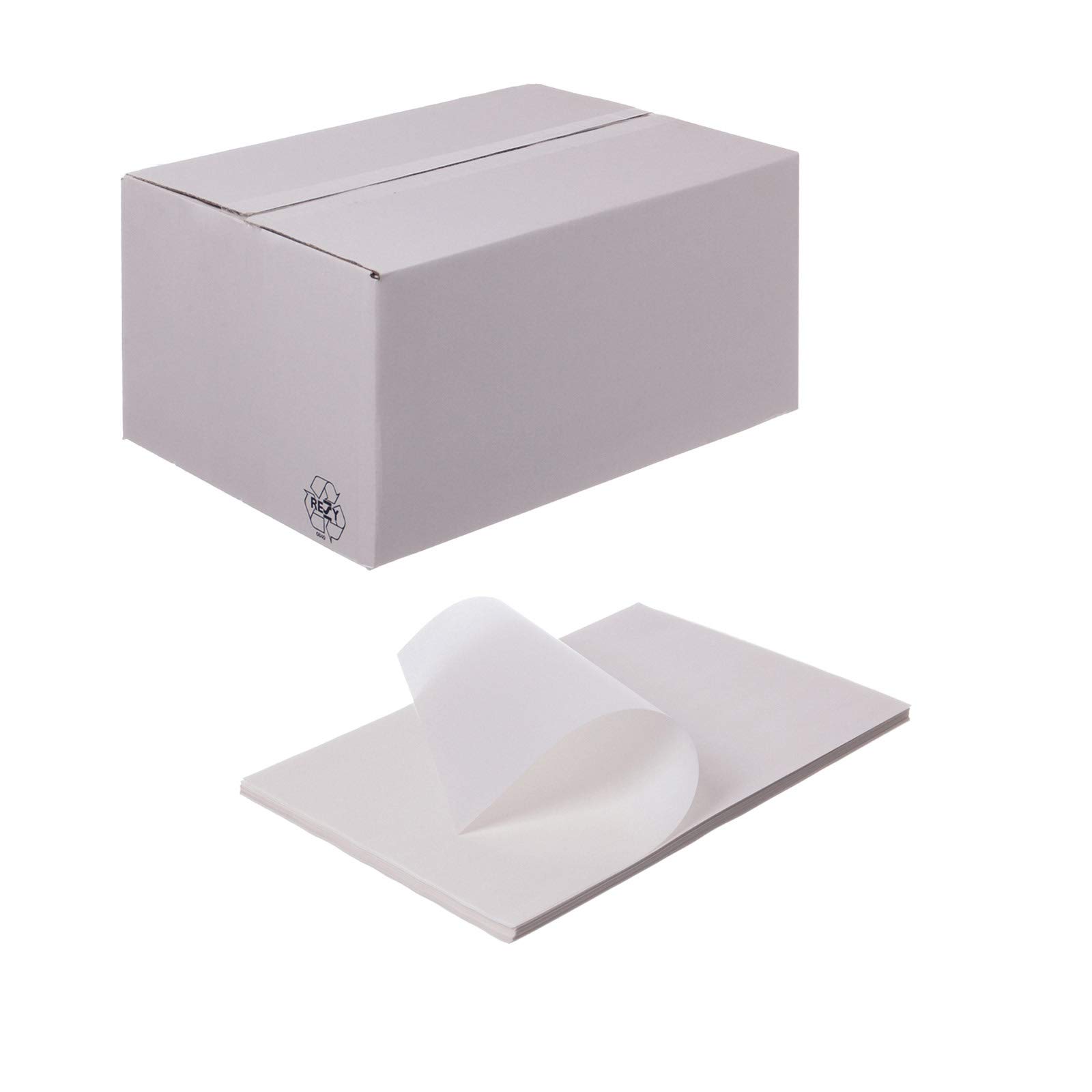 Einschlagpapier weiß gebleicht aus Pergaplus 1/16 Bogen | 250 x 187,5 mm | 12,5 kg | HUTNER