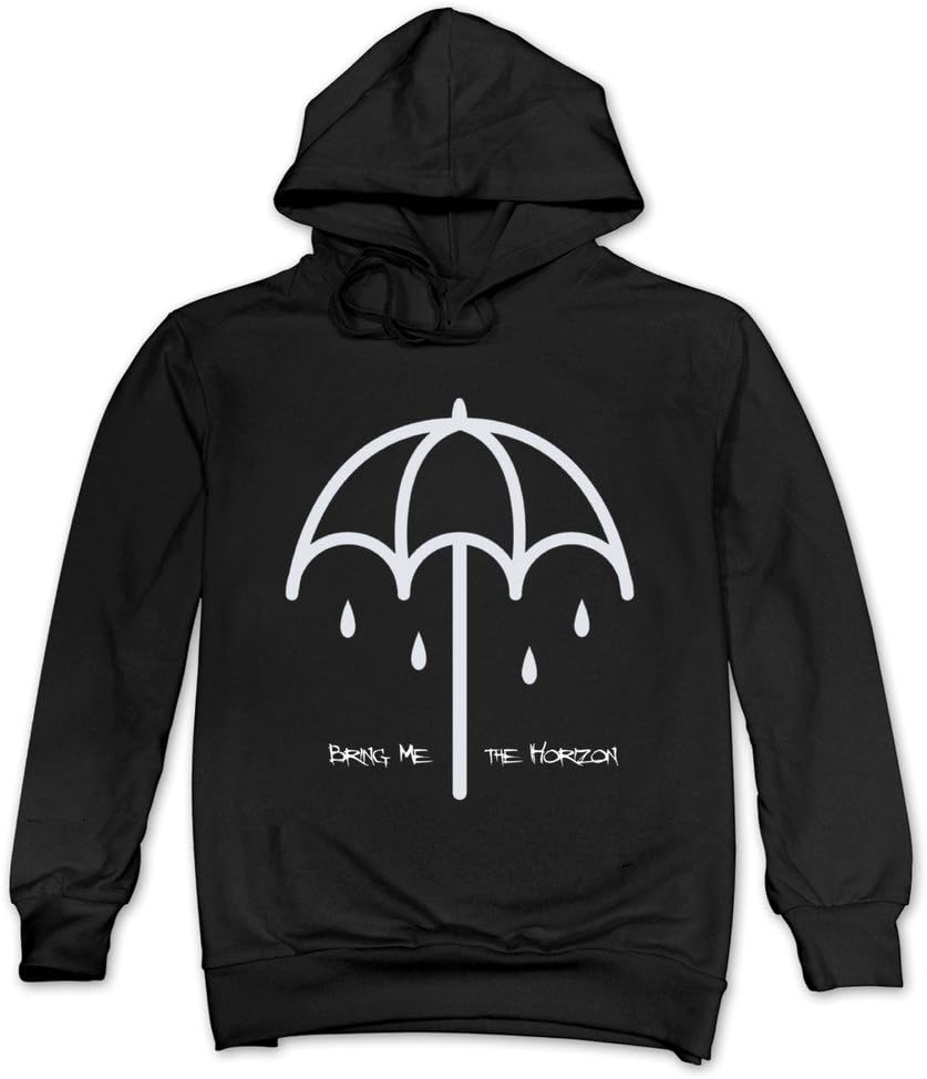 MAGGO Rock Band Bring Me The Horizon Logo Sweatshirt Mens Black