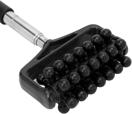Miniatura 7 de Herramienta de masaje práctica Masajeador de rodillo de masaje de espalda masajeador de rodillos telescópicos, herramientas de masaje de masajeador