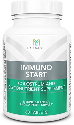 Mannatech Suplemento ImmunoSTART apoya la respuesta inmunitaria natural del cuerpo 60 tabletas formuladas para el equilibrio inmunológico y el apoyo