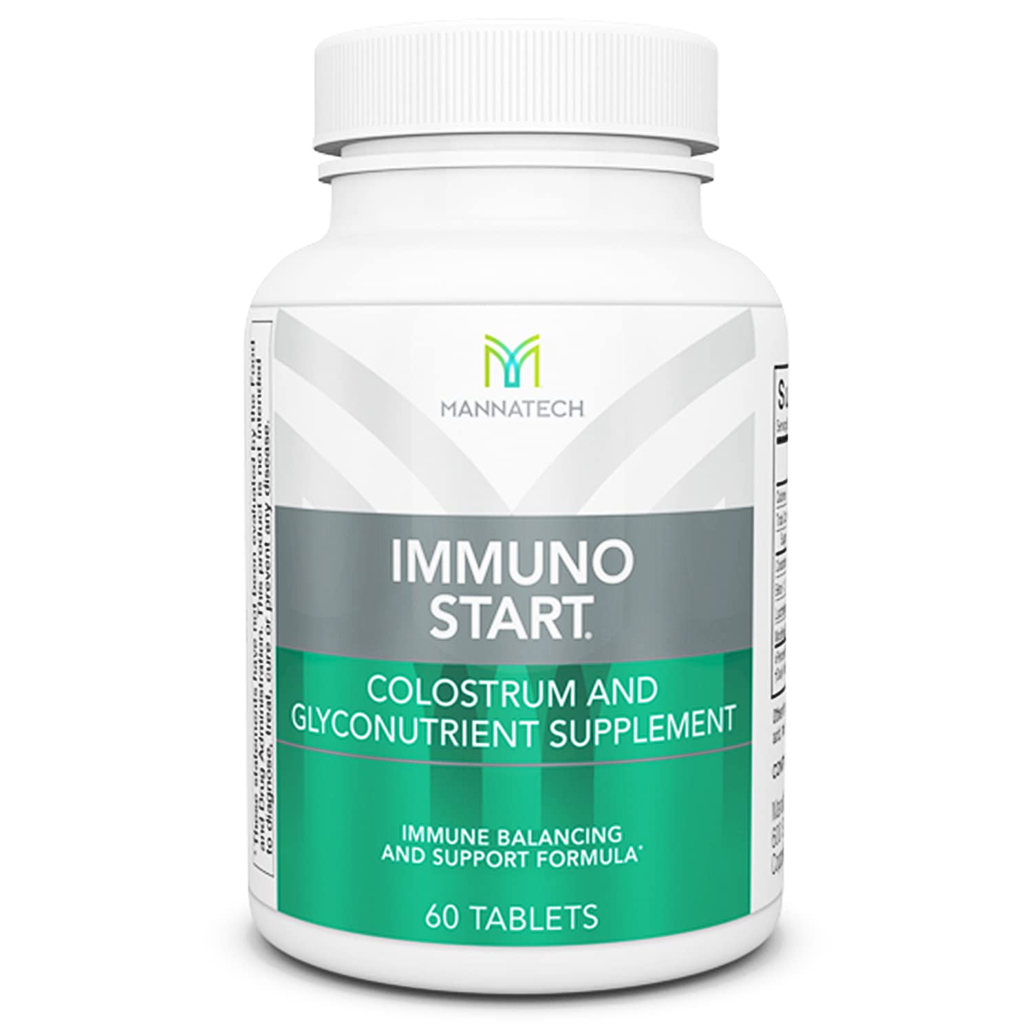 MannatechImmunoSTART Supplement Supports The Body’s Natural Immune Response 60 Tablets Formulated for Immune Balance and Support