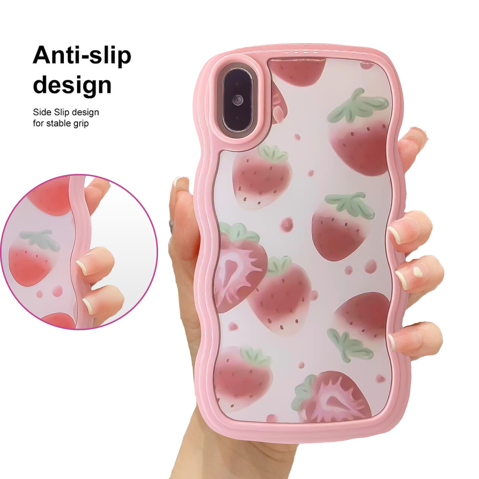 quilting iPhone case with lip case ピンク quilting iPhone case with lip case – BUNNY APARTMENT