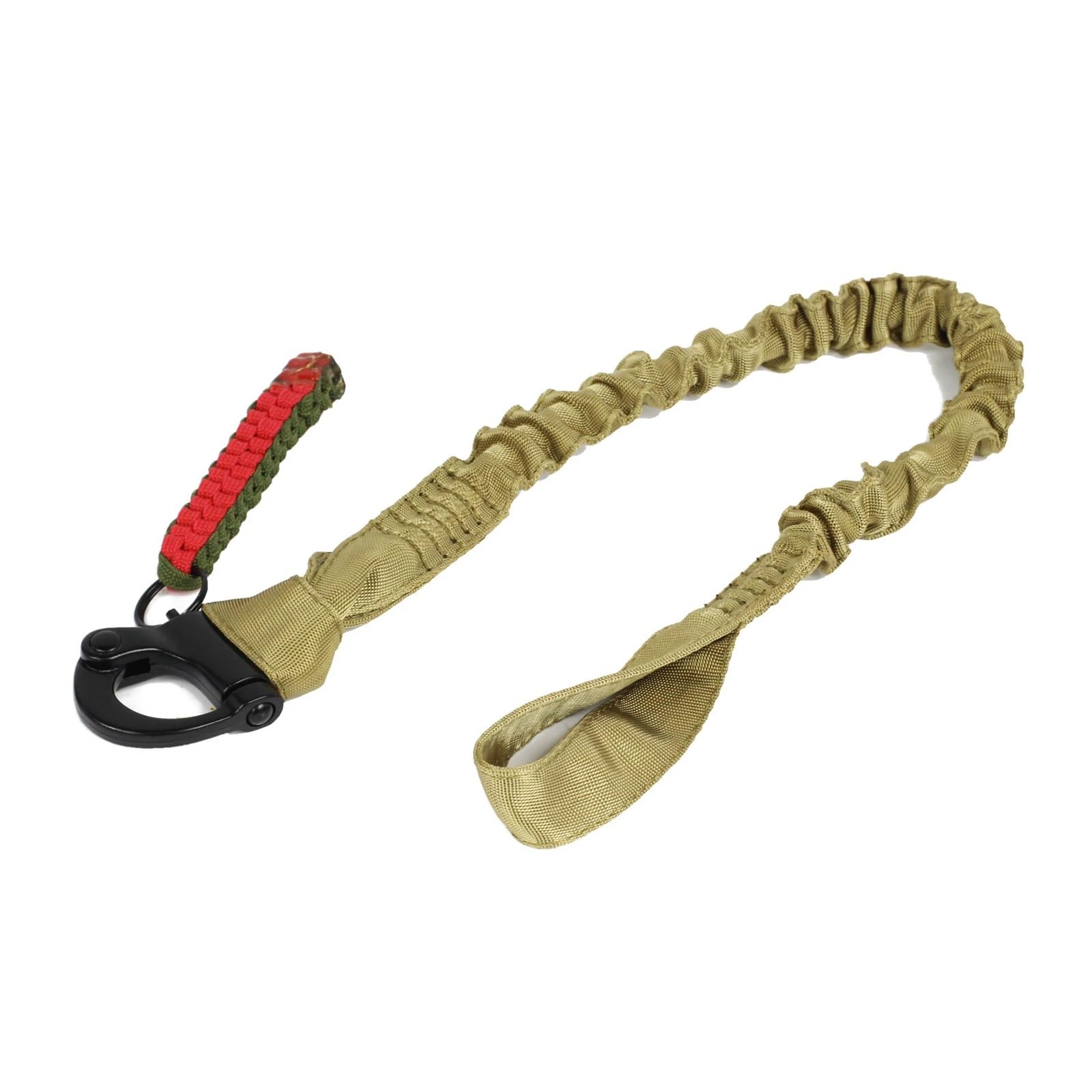 4PCS Imbracatura protettiva for arrampicata con cordino for for fucile di sicurezza a sgancio rapido da 4 pezzi Per Attrezzi(Beige)