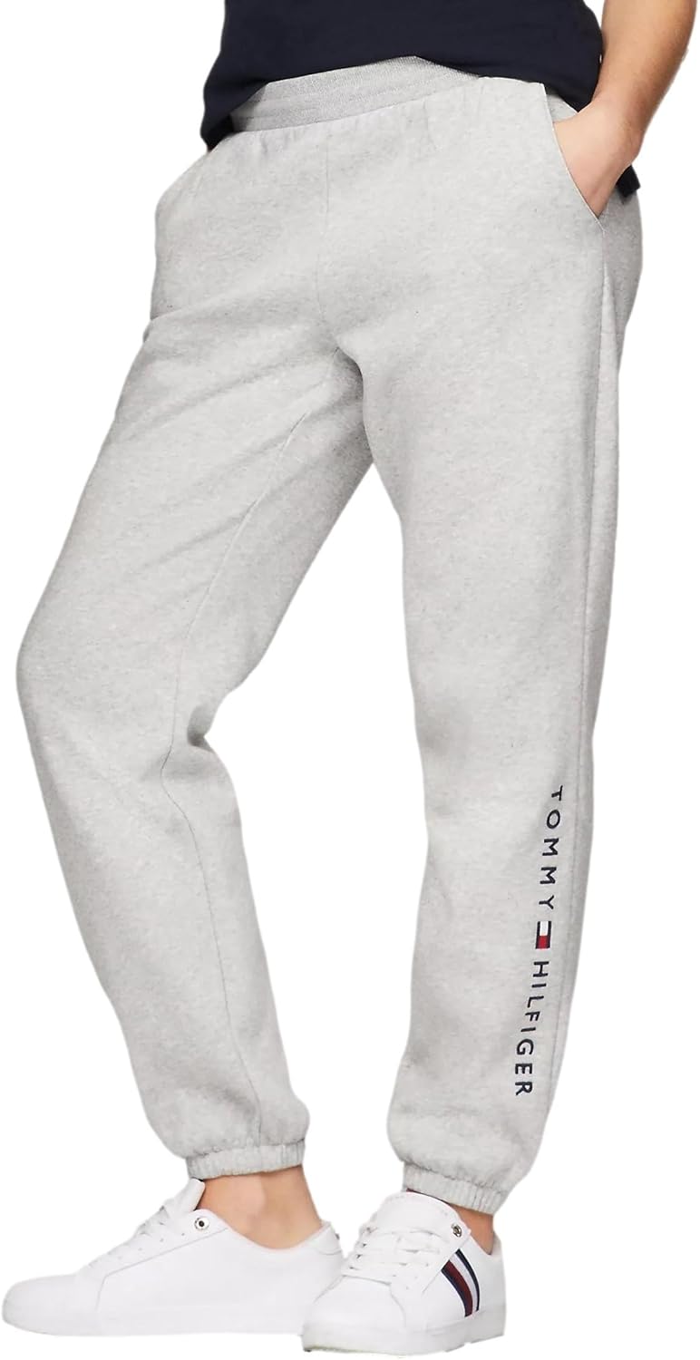 Tommy Hilfiger Womens Tapered Fleece Jogger Sweatpants