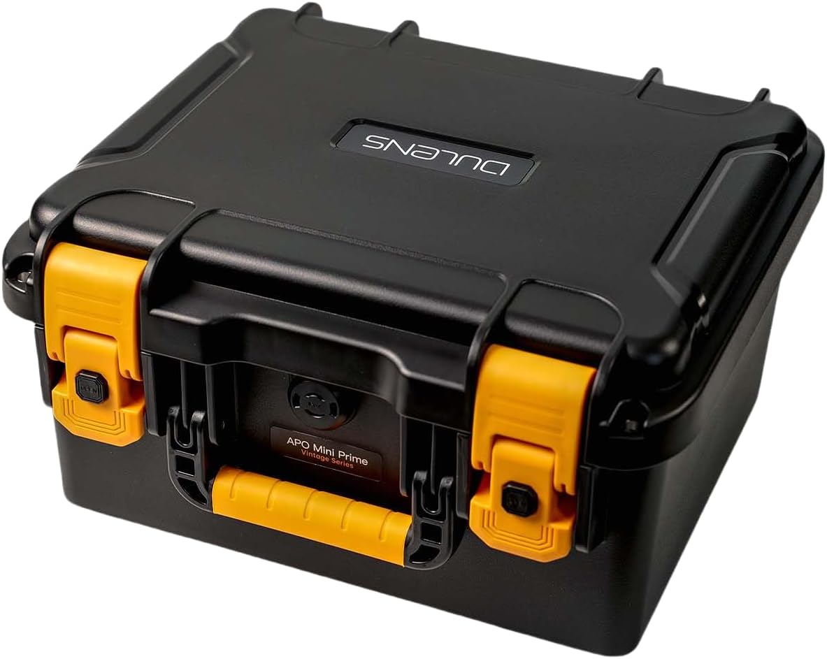 DULENS 6L Mini Plastic Safty Case，Portable Weather Waterproof Protective Camera Lens Case