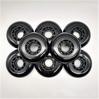 KAMIAK Inline Skates Wheels,Light Up Inline Skate Wheels Roller Skates Non-flashing Wheel Skate Wheel 72 Mm 76 Mm 80 Mm