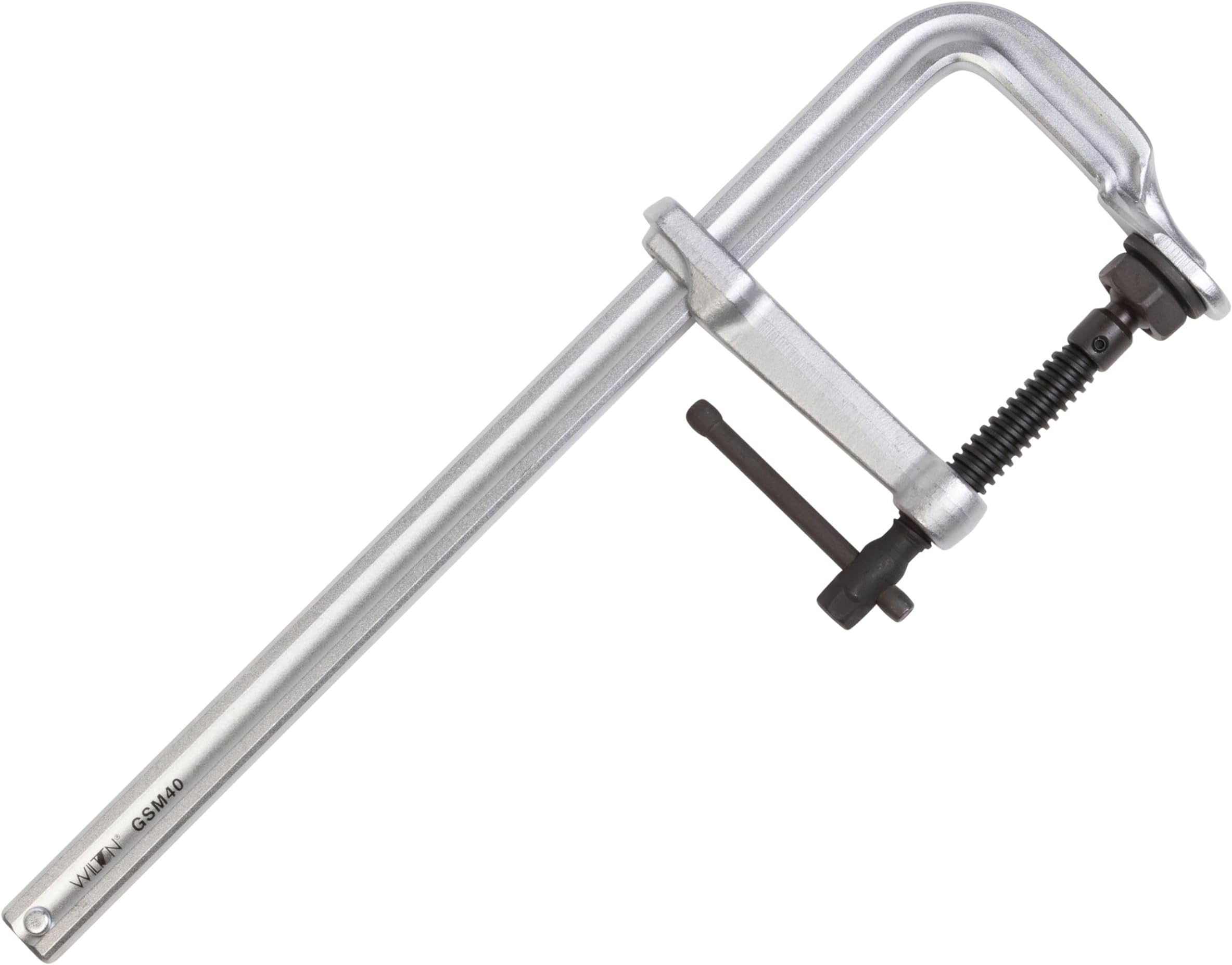 Wilton Heavy-Duty F-Clamp, 16" Opening, 4-3/4" Throat, 2660 Lbs. Clamping Force (GSM40)
