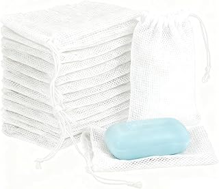 40 bolsas de jabón de malla para barras de ja...