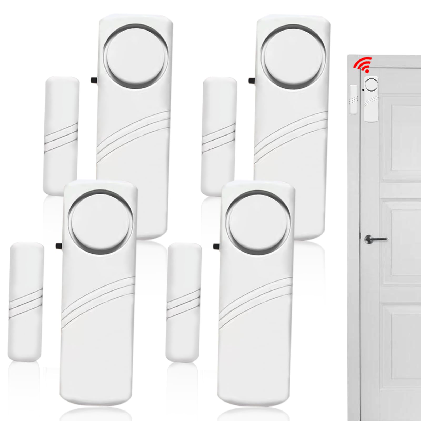 Allarme Wireless Per Porte E Finestre 120dB - 3 Modalità Con Telecomando Per Sicurezza Domestica - Foto 9