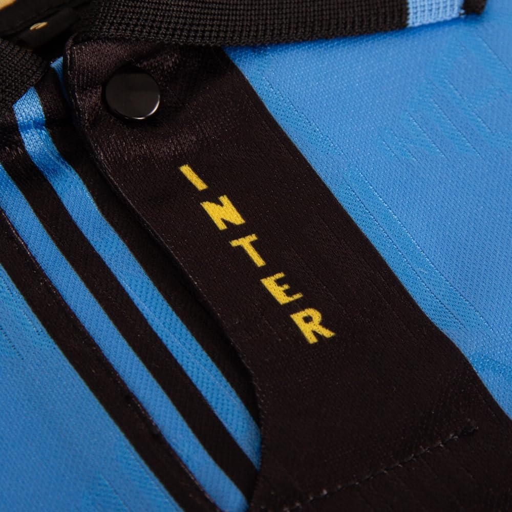 Copa – Camiseta de Fútbol Retro – Hombre – FC Internazionale 1991-92 – Azul - Negro – 70% poliéster Reciclado – 30% poliéster