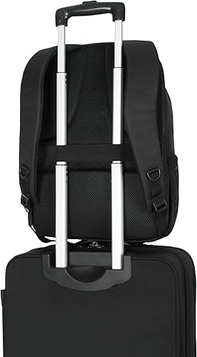 Miniatura 7 de Targus Mochila clásica unisex para computadora portátil TBB627GL para adultos, color negro, 15.6 pulgadas