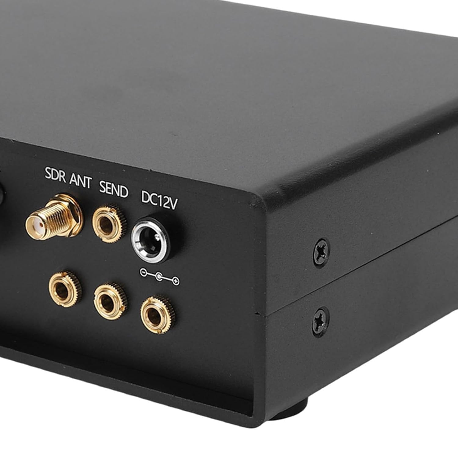 Dpofirs TR Switch, Iron Shell SL16 Interface 100W Maximum Power 60MHz Frequency for Software Defined Radio and Transceiver, with Antenna Relay Failure Management and RF Limiters