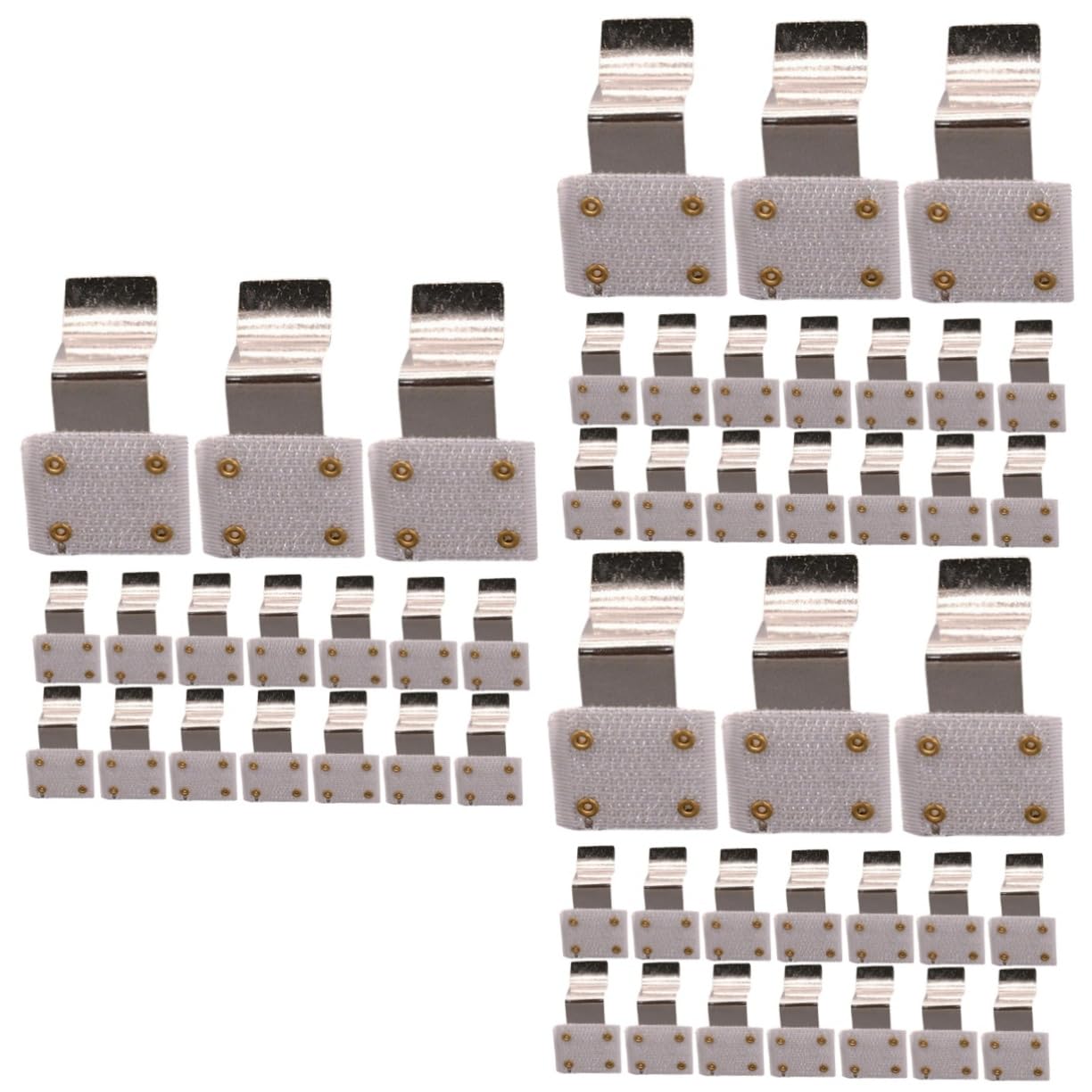 IMIKEYA 60pezzi Clip Tovaglia Metallo Resistente Fermatovaglia per Picnic e Eventi per Tovaglie da Esterno e Interni Sicuro e Pratico per Feste e Matrimonio