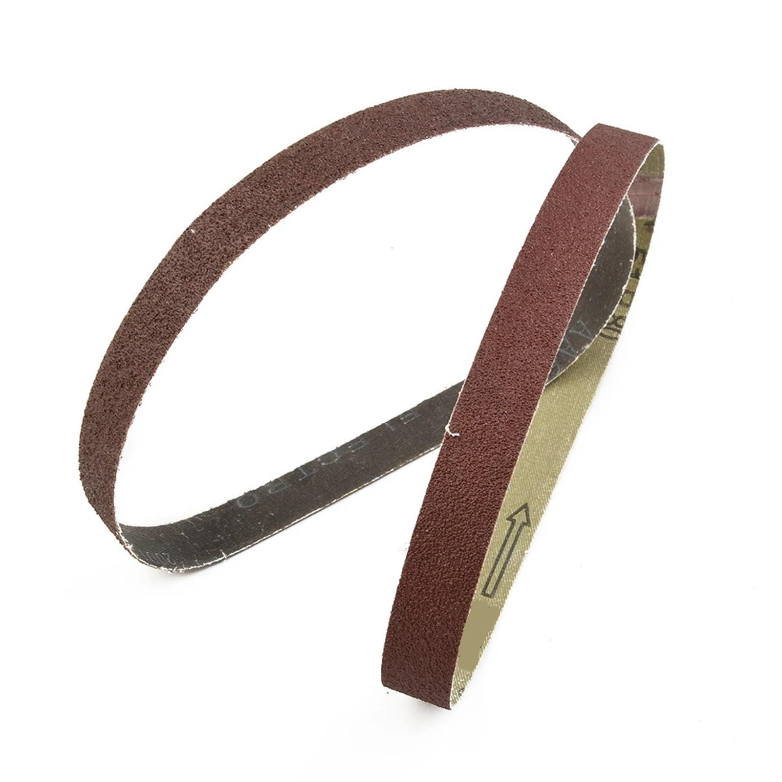 Schleifbänder, 50 Stück 13 X 457 Mm, Körnung 40/60/80/120/180/240 for Elektrofeilen, Elektrowerkzeug-Teile(120)