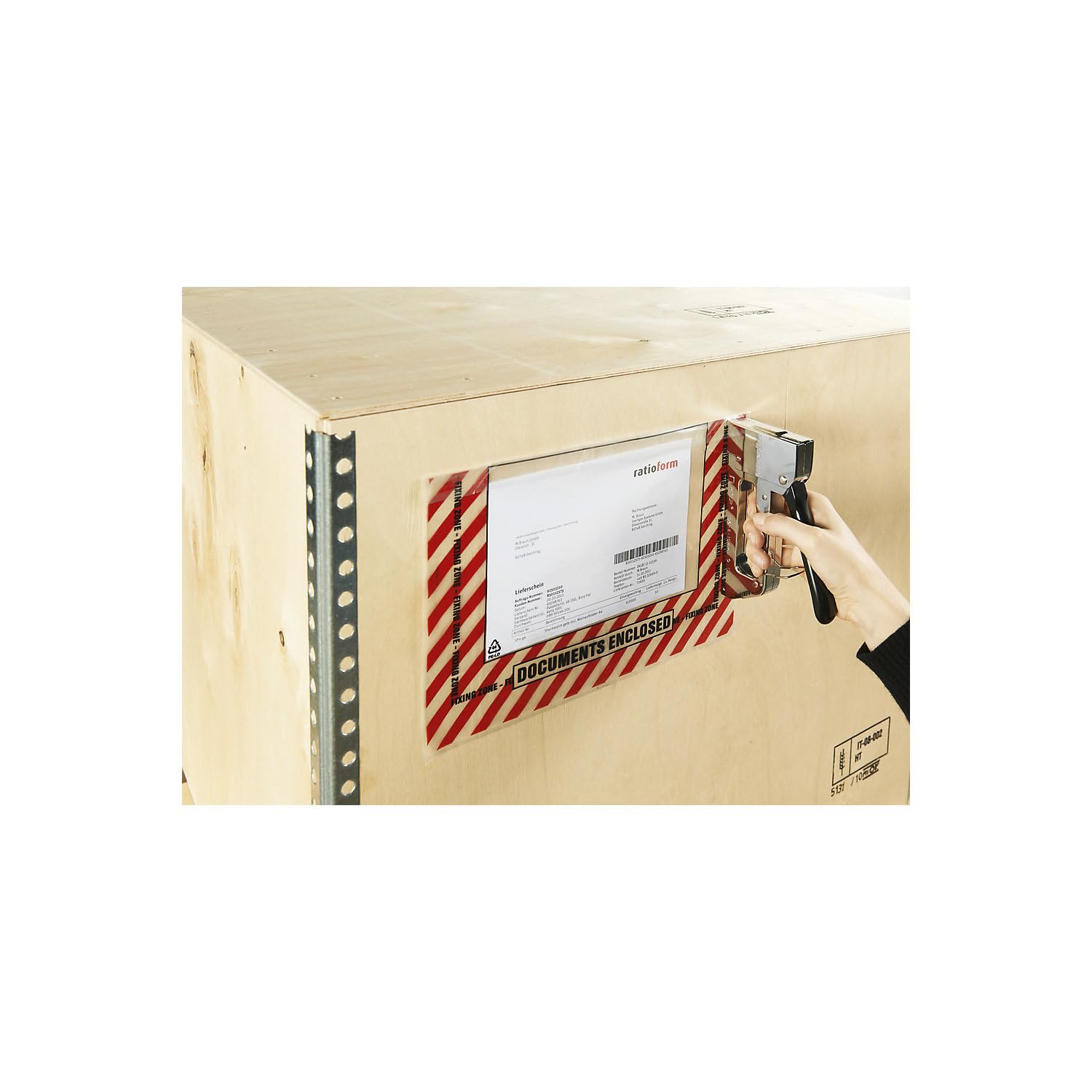 kaiserkraft | Handtacker | für Folien | Pappen | Textilien | mechanisch für Klammern 6/10 mm