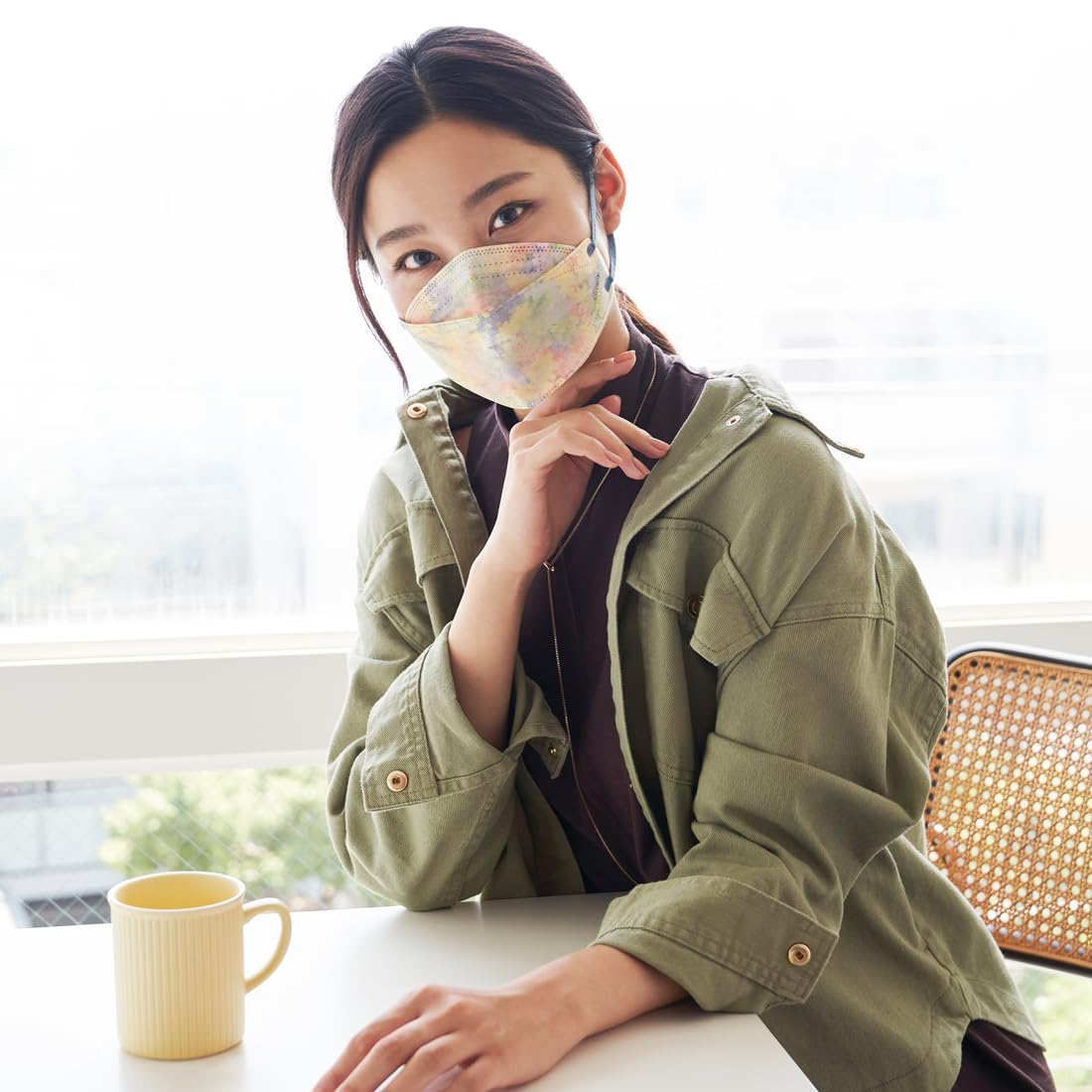 Amazon.co.jp: M/mika ninagawaコラボデザイン (日本製 不織布