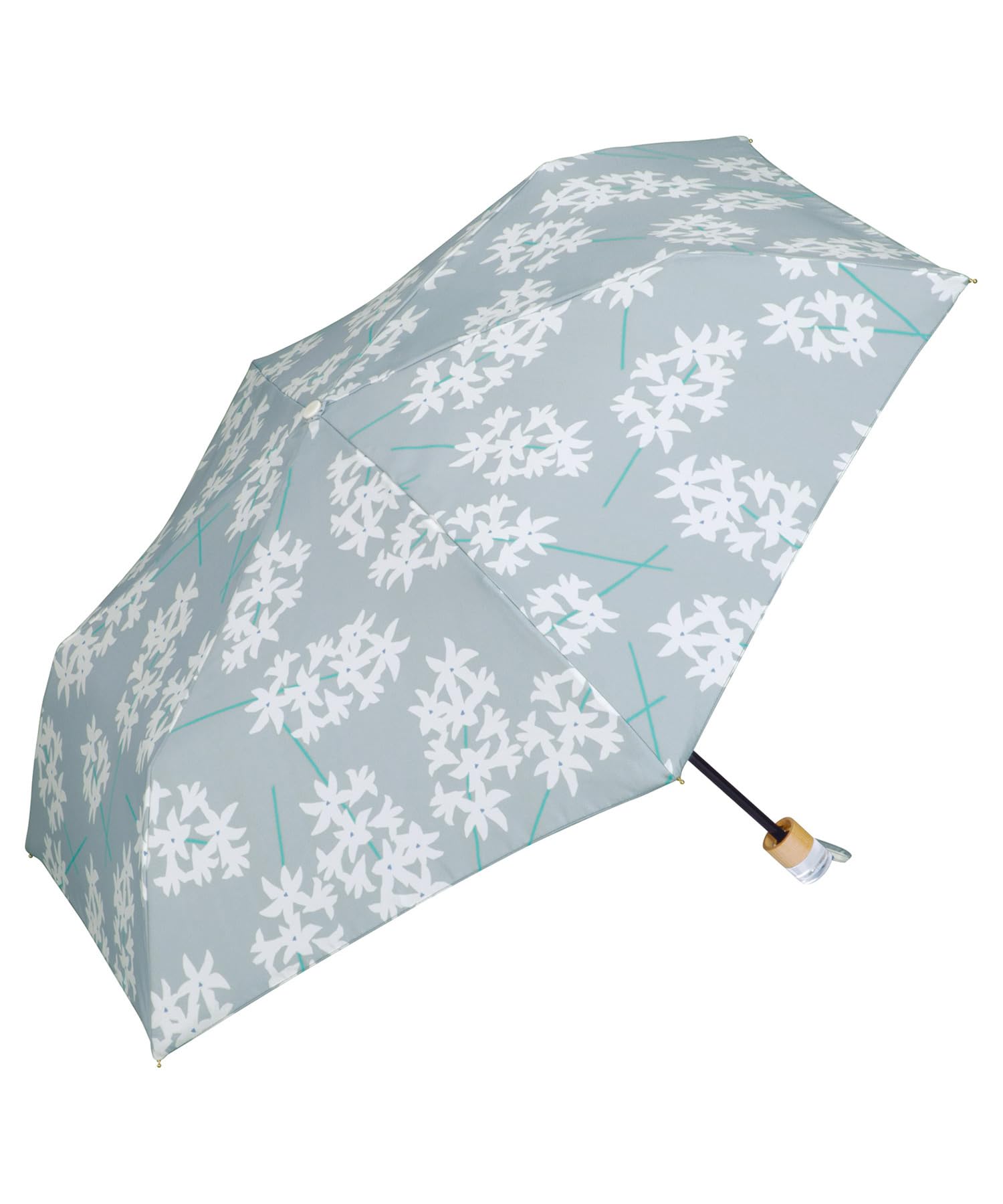Amazon.co.jp: Wpc. 折りたたみ傘 ヒヤシンス ミニ グレー 雨傘