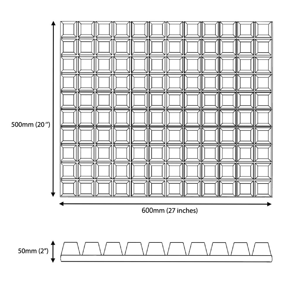 Almohadilla de control de sonido para bombo | Solución de amortiguación de tambor | Almohadilla amortiguadora de amortiguador | 50 x 60 x 5 cm | Alternativa a la almohada de bombo | Espuma acústica
