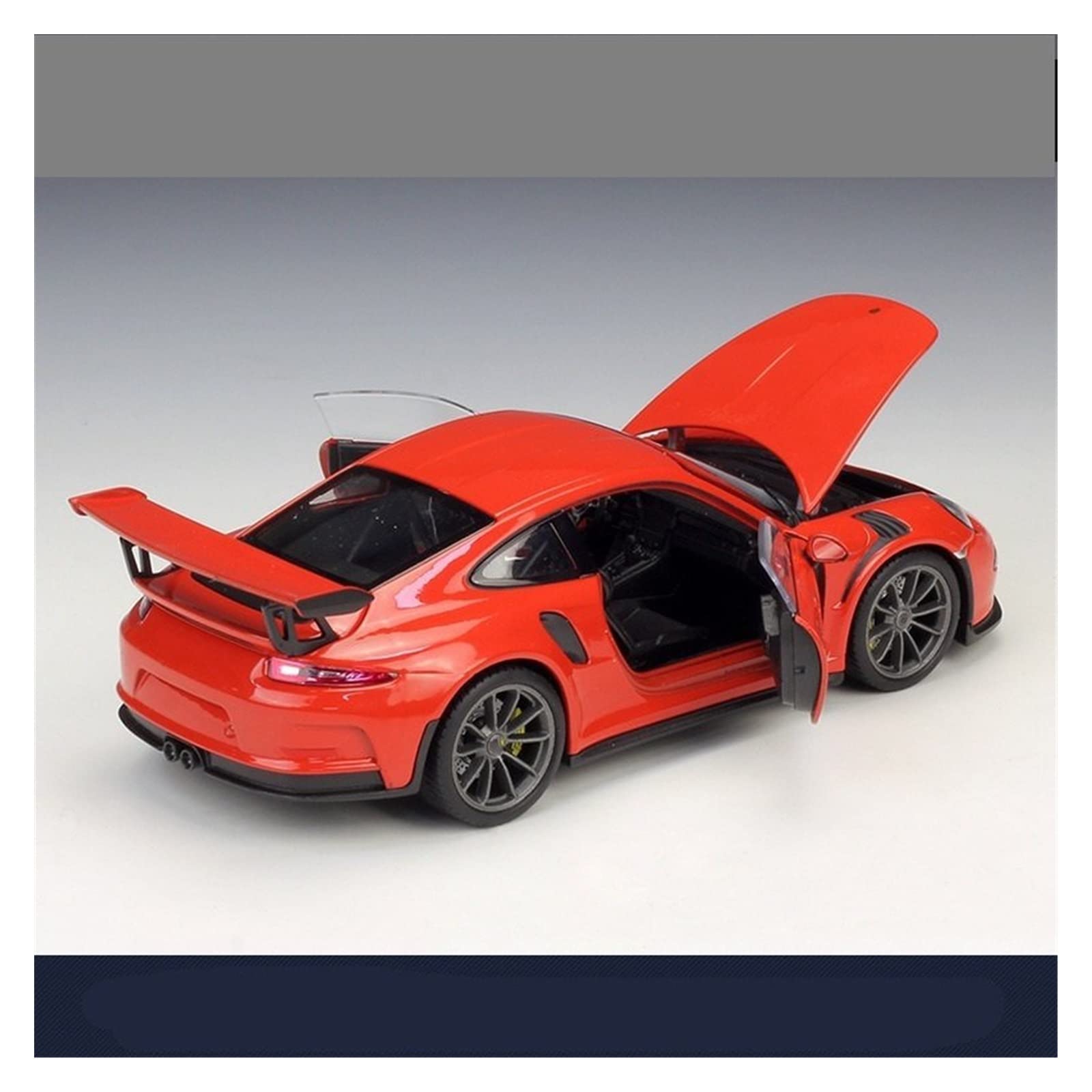 Modelo De Coche De Aleación Fundido A Presión En Metal, Modelo 1:24 para Porsche 911 GT3 RS(Blue)