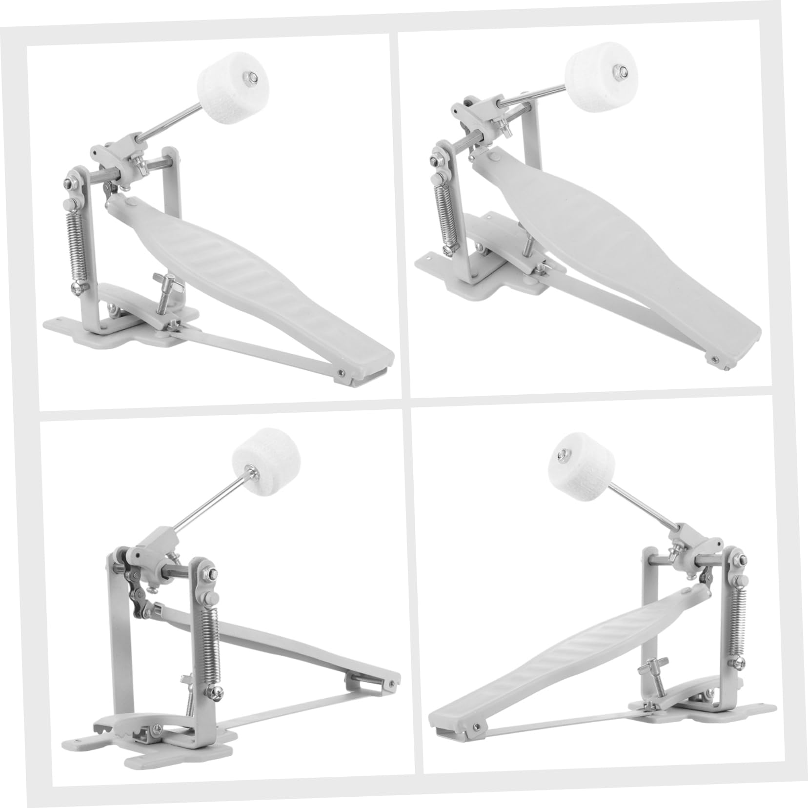 Pedale Singolo per Batteria Martello Accessorio Pedale per Grancassa Parte di Batteria per Principianti Compatibile Kit Acustici ed Elettronici Sostituzione Calcio