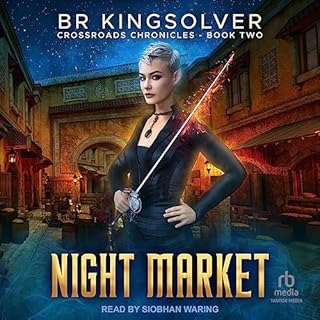 Night Market Audiolibro Por BR Kingsolver arte de portada