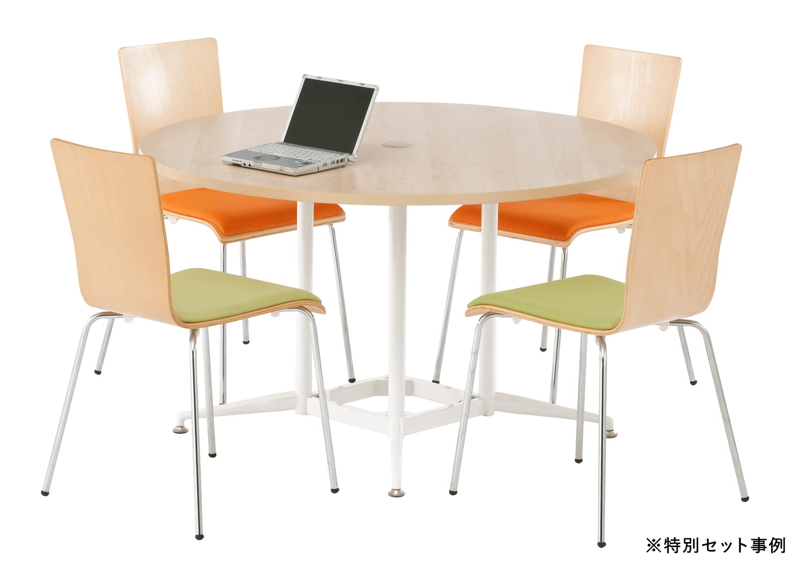 ミーティングテーブル・チェア5点セット!! F-OA-566-1120A