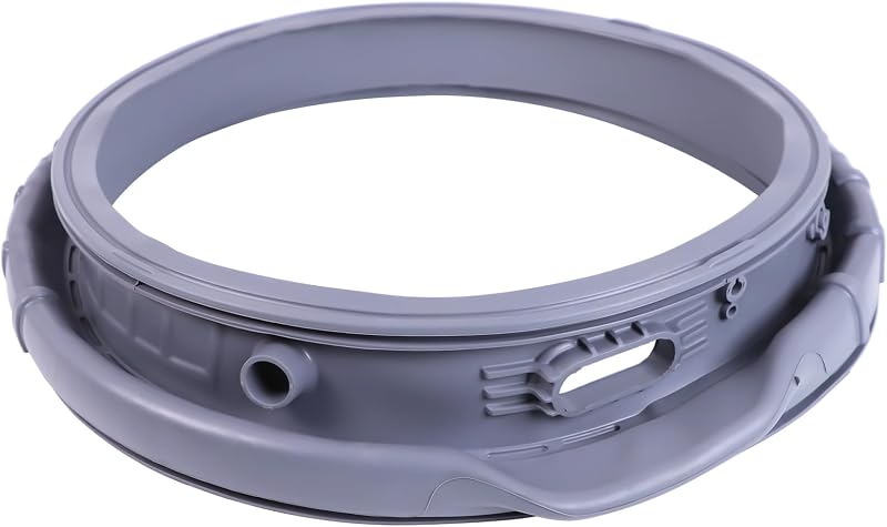 DC64-03788A Washer Door Boot Seal Gasket Diaphragm for Samsung Washing Machine WF45R6100 WF45R6300 WF45B6300 WF45T6000 WF45T6200 WF46BB6700 WF50A8600, Replace 4959290 AP6884238 PS12720638 EAP12720638