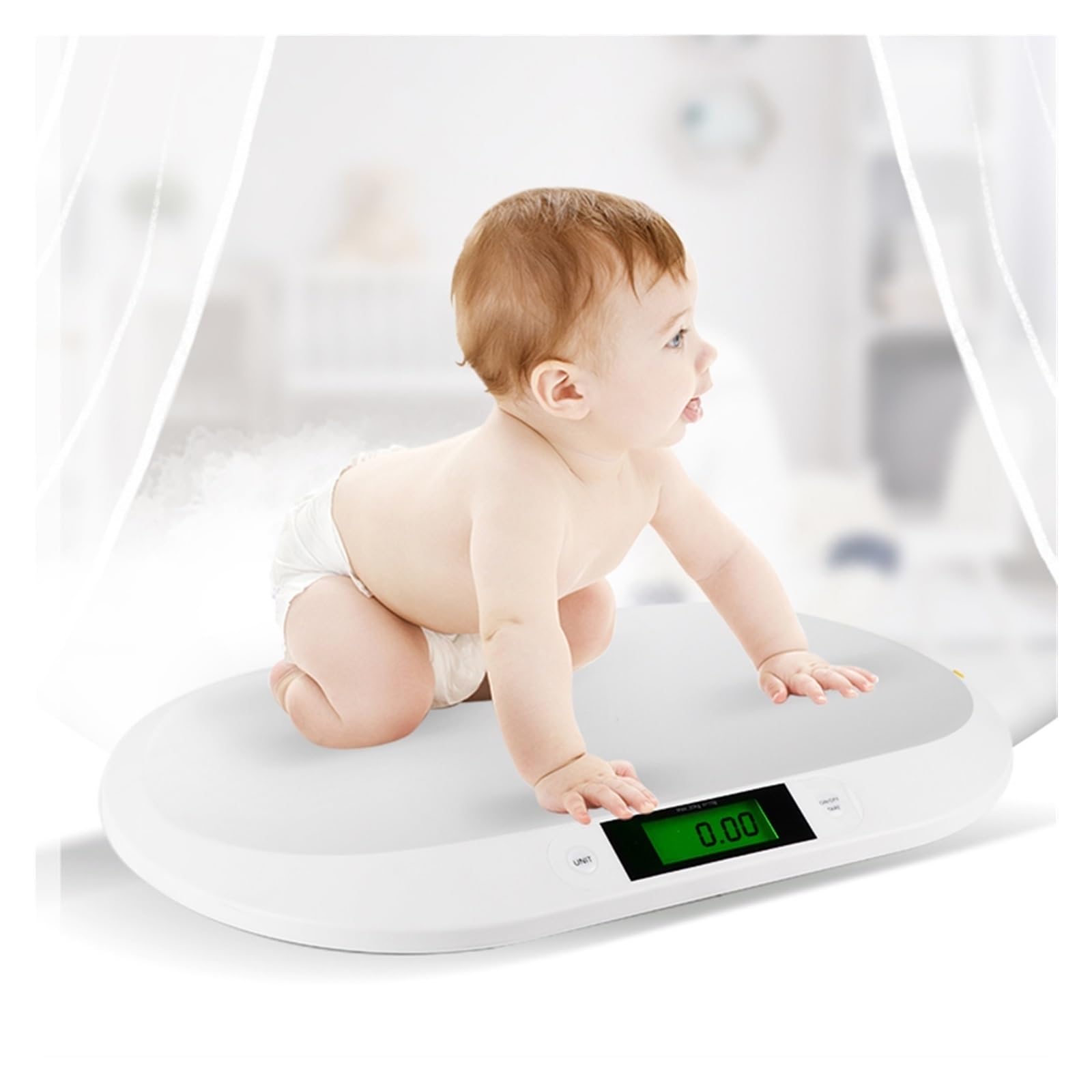 Bilancia Digitale LCD Professionale For Bambini 20 Kg / 10 G Bilancia Elettronica For Neonati Bilancia Strumenti Di Misurazione Accurati