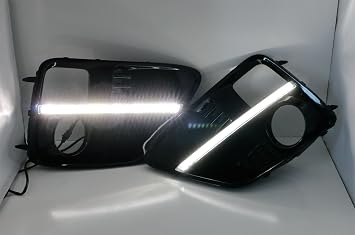 iJDMTOY LED Daytime Running Lights For Subaru 2015-2017 WRX/STi