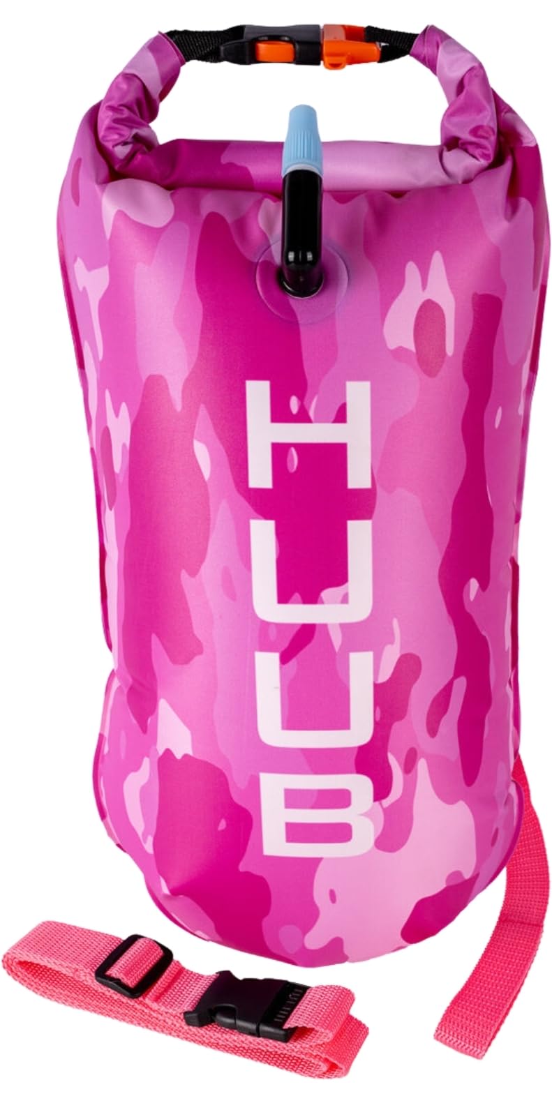 Huub Tow Float – Pink Camo Flotteur de remorquage Unisexe, Rose, Taille Unique