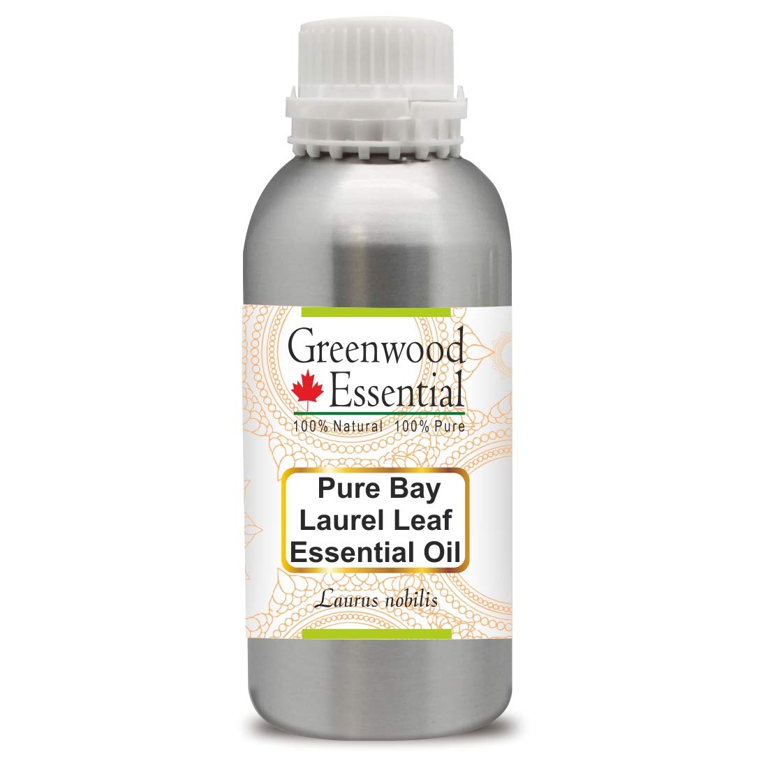 Greenwood Essential Pure Bay Laurel Leaf Essential Oil (Laurus nobilis) Steam Distilled 300ml (10oz)