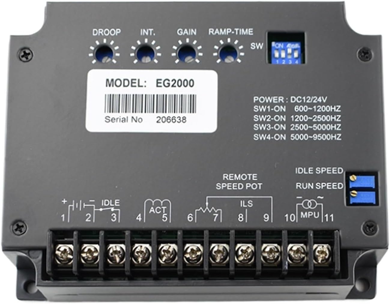 EG2000 Generator Governor Control Unit Electronic Speed Controller Replacement