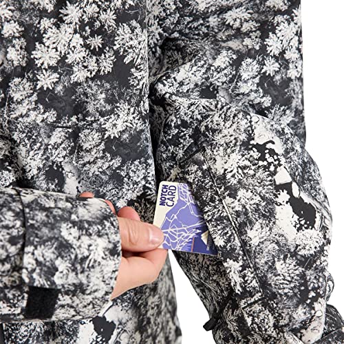 Burton Jaqueta masculina padrão Pillowline Gore‑Tex 2L, pinhos aéreos, PPP